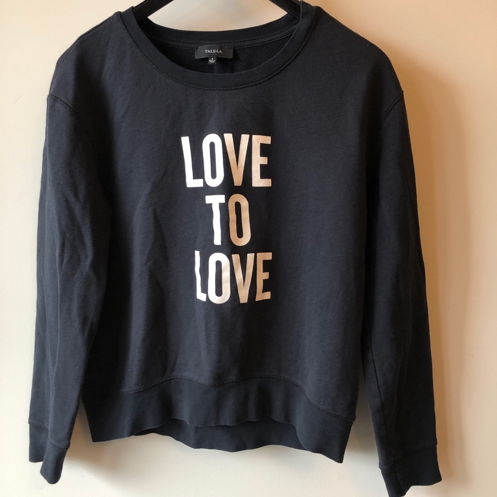 Aritzia Talula Crew Neck Sweater